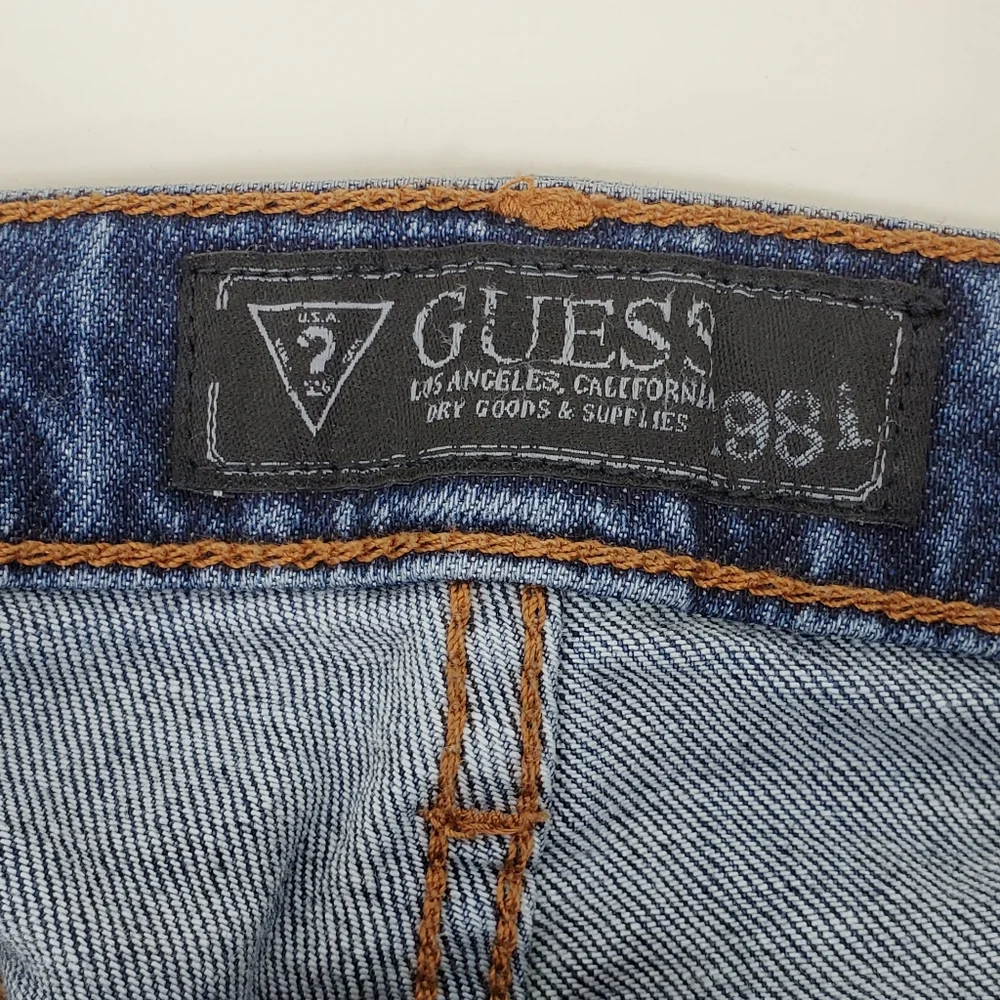 Guess 1981 Beverly- skinny embroidered side jeans Size 29